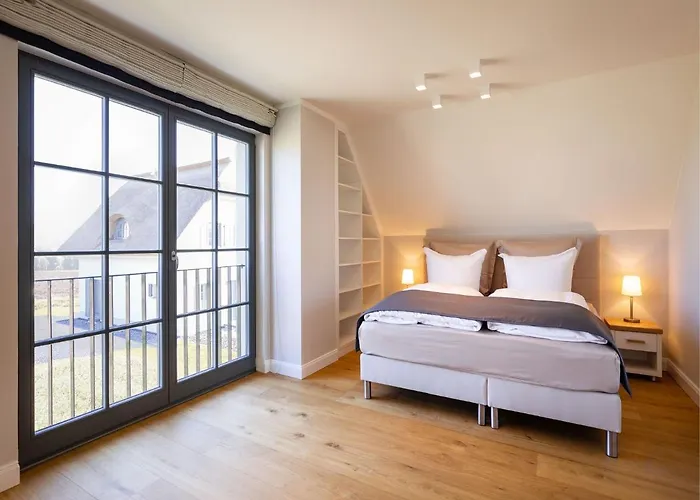 Reetland Am - Premium Reetdachvilla Mit 2 Schlafzimmern, Sauna Und Kamin E11 Сasa de vacaciones