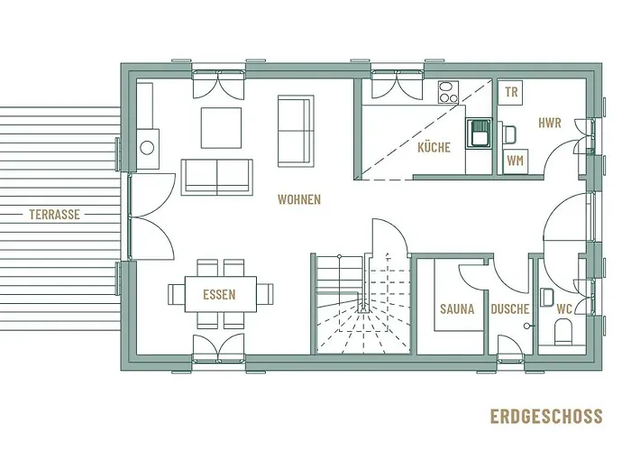 Сasa de vacaciones Reetland Am - Premium Reetdachvilla Mit 2 Schlafzimmern, Sauna Und Kamin E11 Dranske